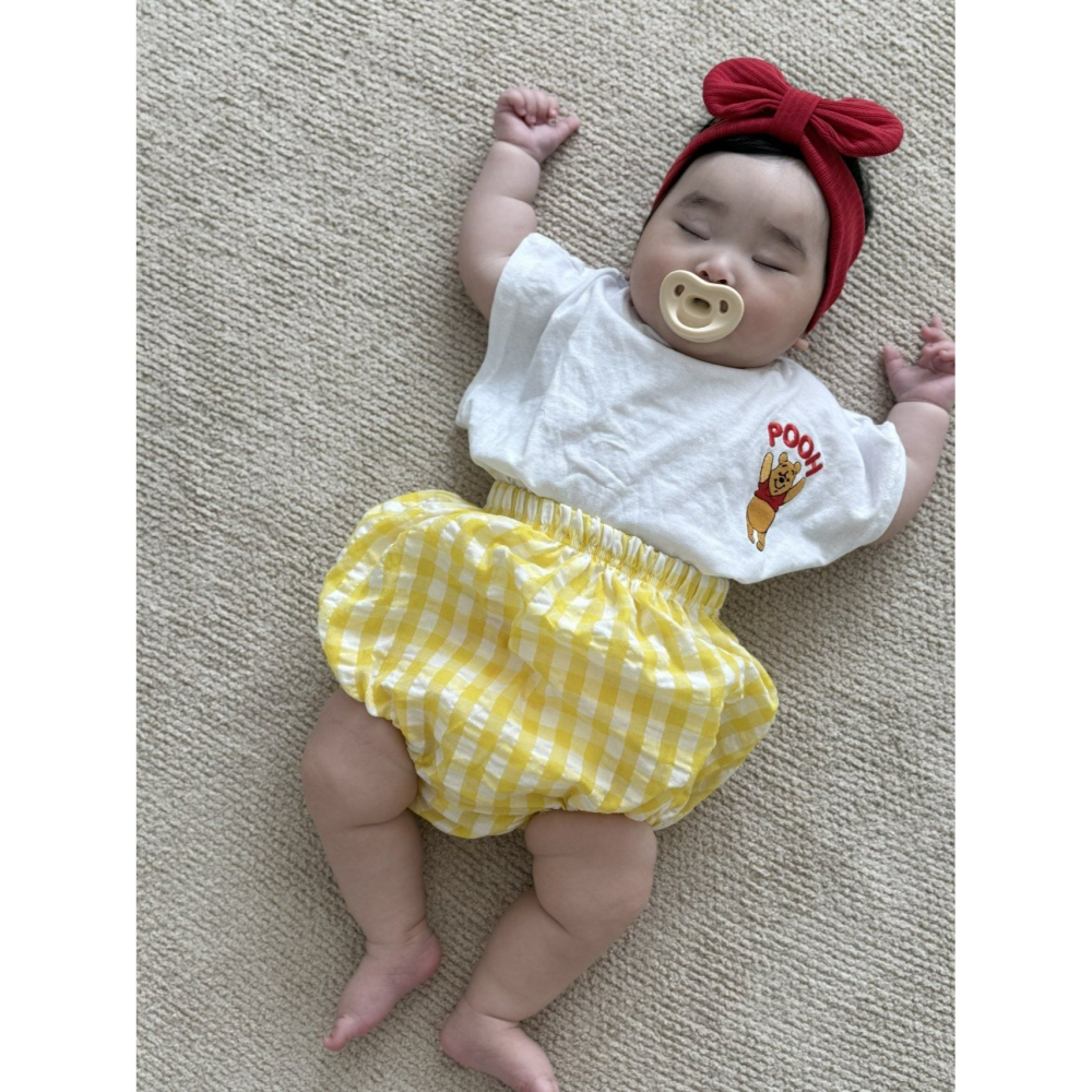 Moran 套裝 屁屁褲+上衣 모란 에브리블루머세트-細節圖4