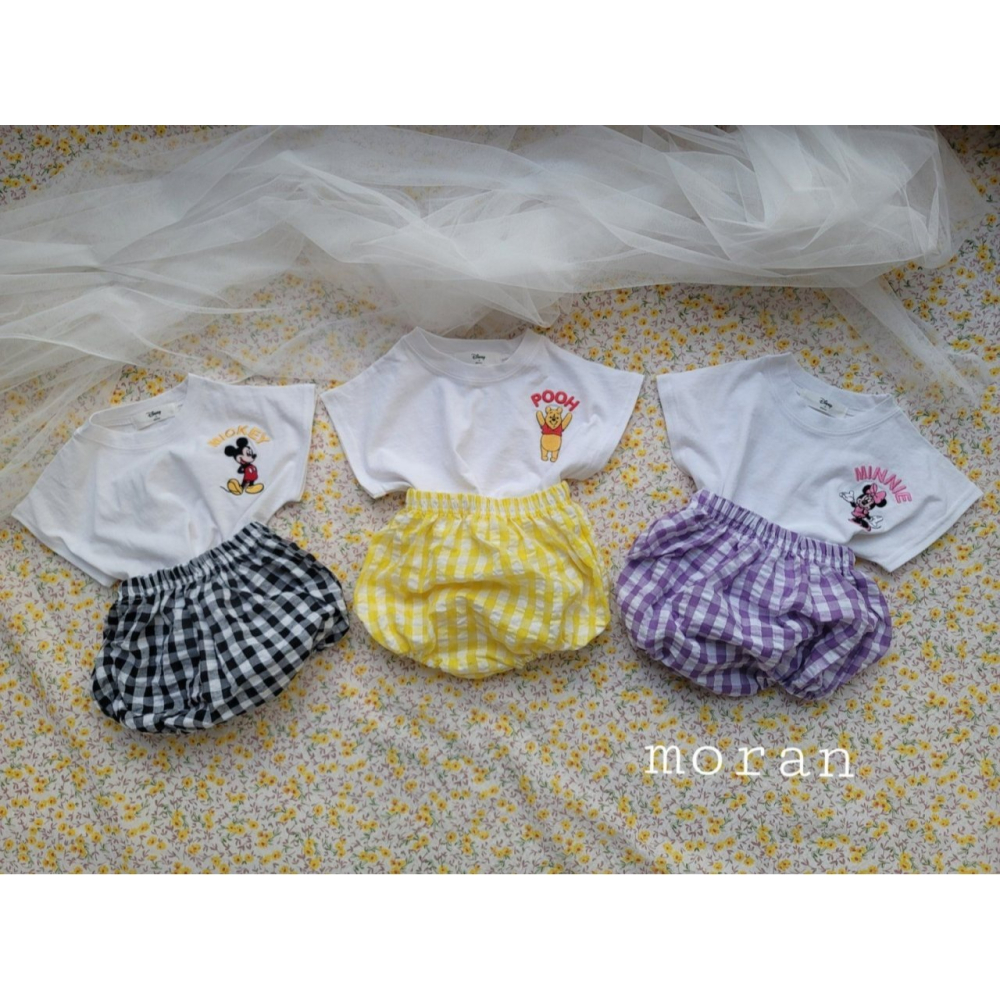 Moran 套裝 屁屁褲+上衣 모란 에브리블루머세트-細節圖7
