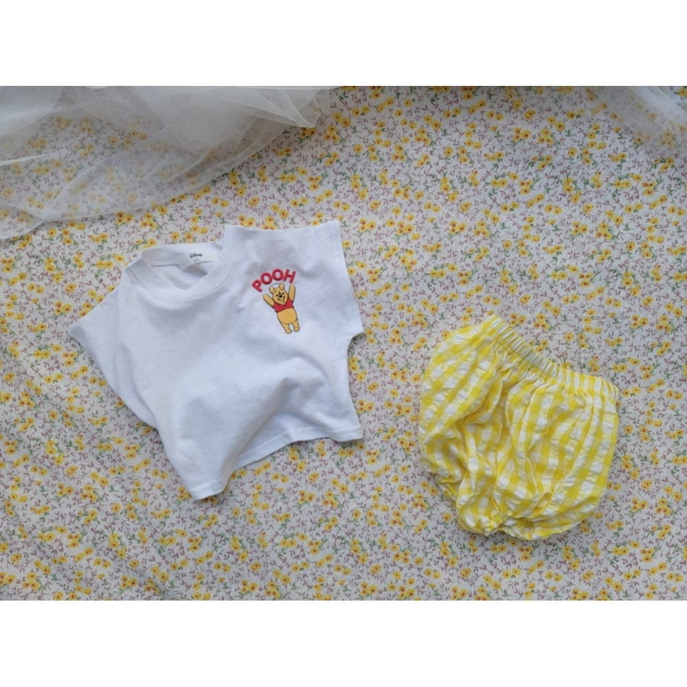 Moran 套裝 屁屁褲+上衣 모란 에브리블루머세트-細節圖9