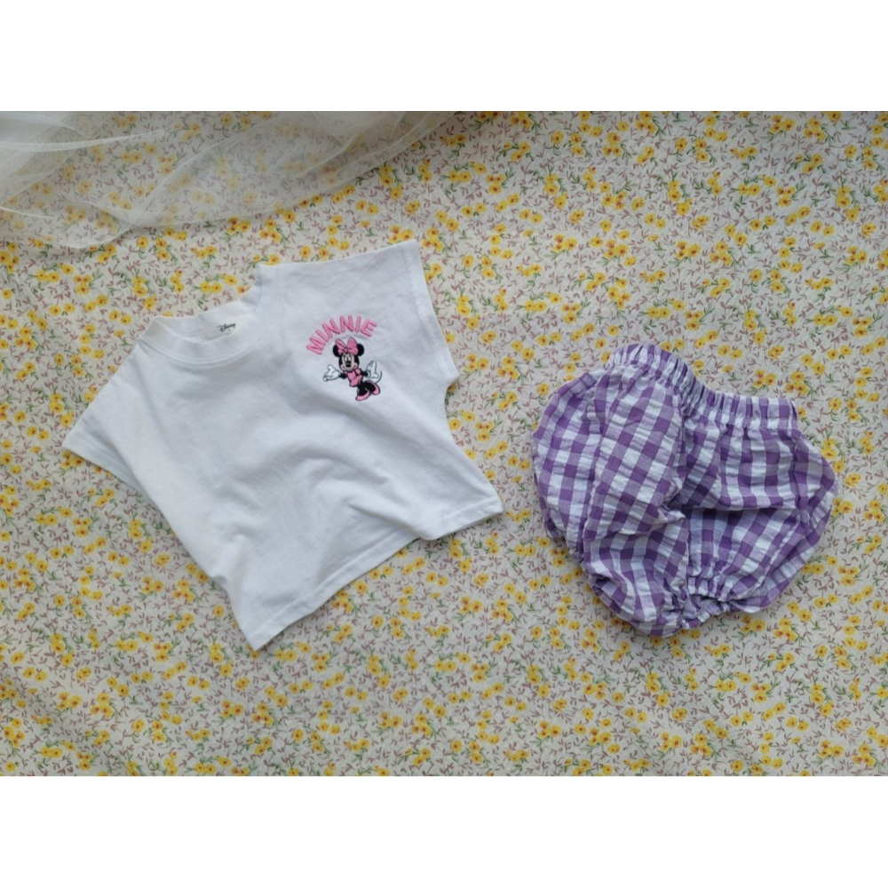 Moran 套裝 屁屁褲+上衣 모란 에브리블루머세트-細節圖10