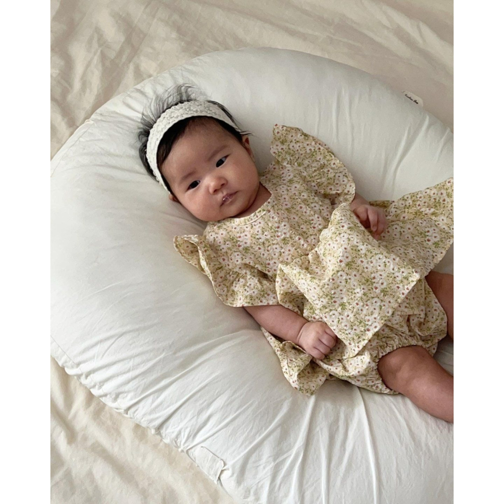 Moran 套裝 屁屁褲+上衣 모란 아일리블루머세트-細節圖2