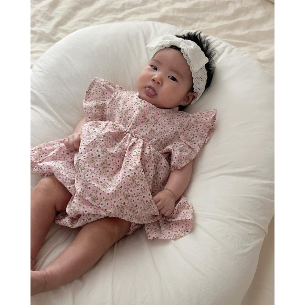 Moran 套裝 屁屁褲+上衣 모란 아일리블루머세트-細節圖5