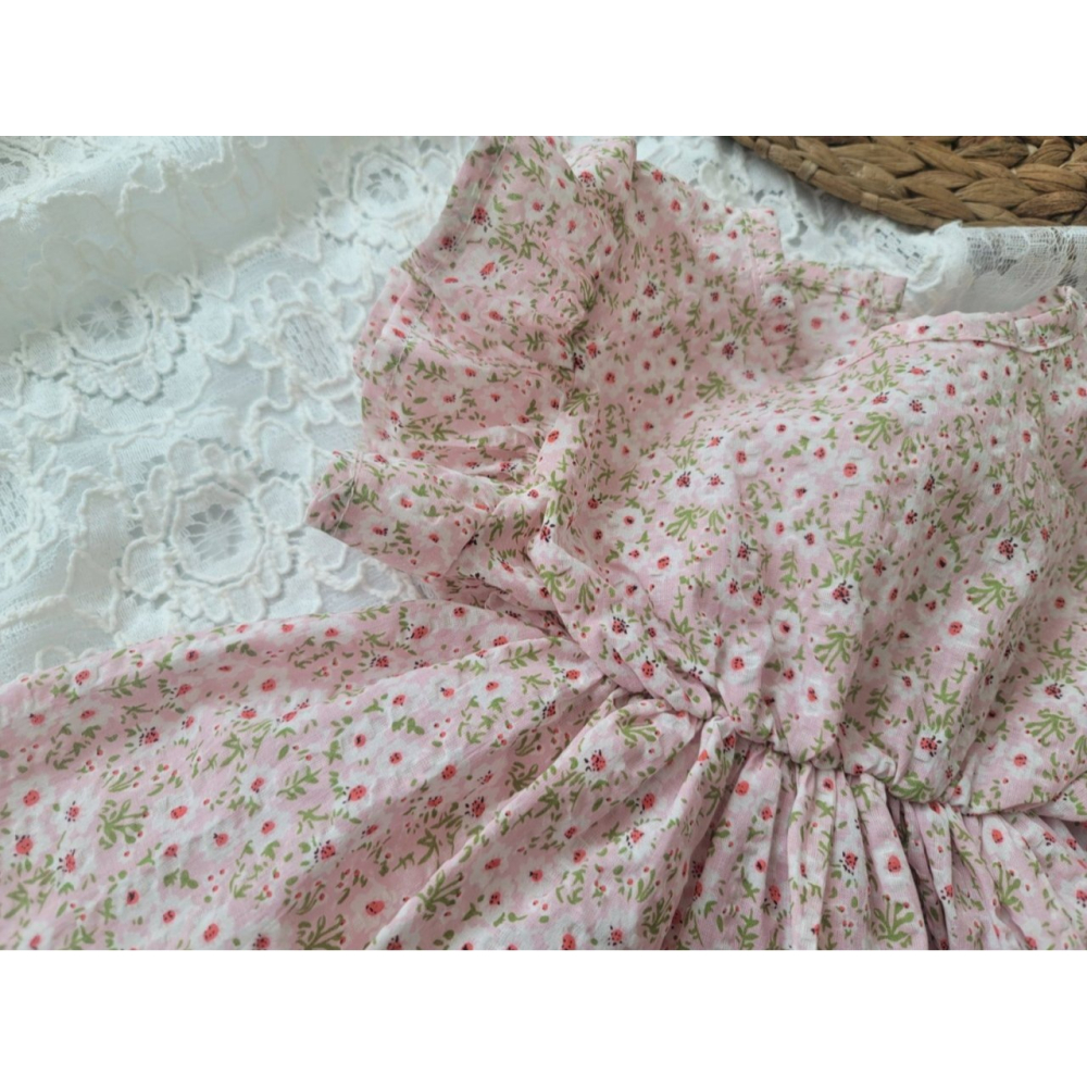 Moran 套裝 屁屁褲+上衣 모란 아일리블루머세트-細節圖9