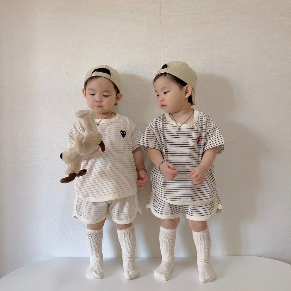 Moran 套裝 上下 모란 심플하트상하-細節圖3