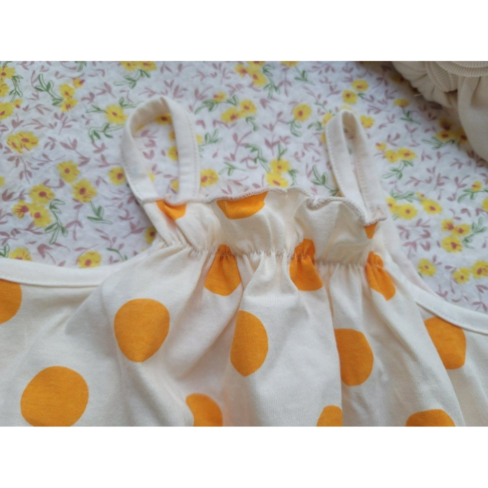 Moran 包屁衣 含髮帶 모란 방울방울슈트세트-細節圖10