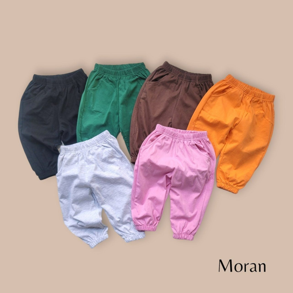 Moran 褲子 모란 멜번조거팬츠-細節圖10