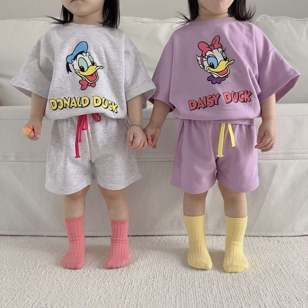 Moran 套裝 上下 모란 레트로디즈니상하-細節圖9