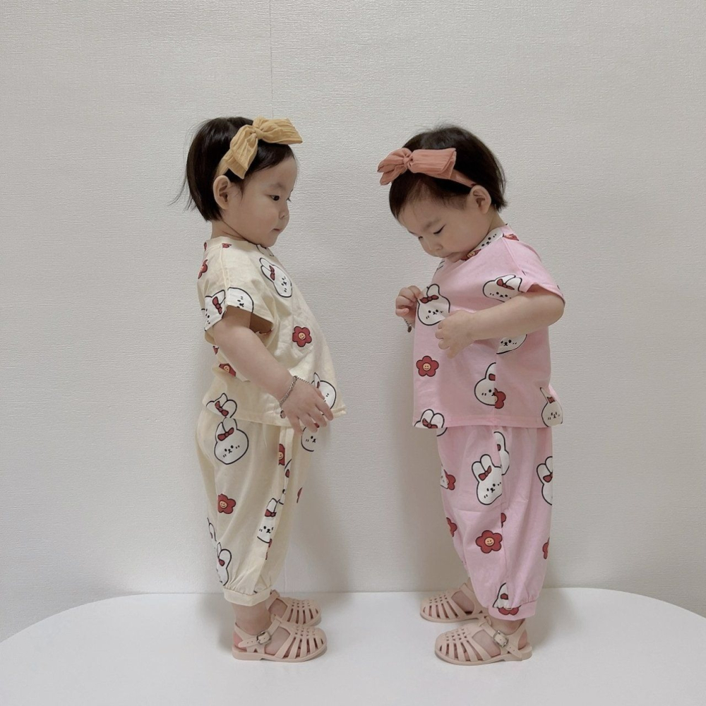 Moran 套裝 上下 모란 래빗상하-細節圖4