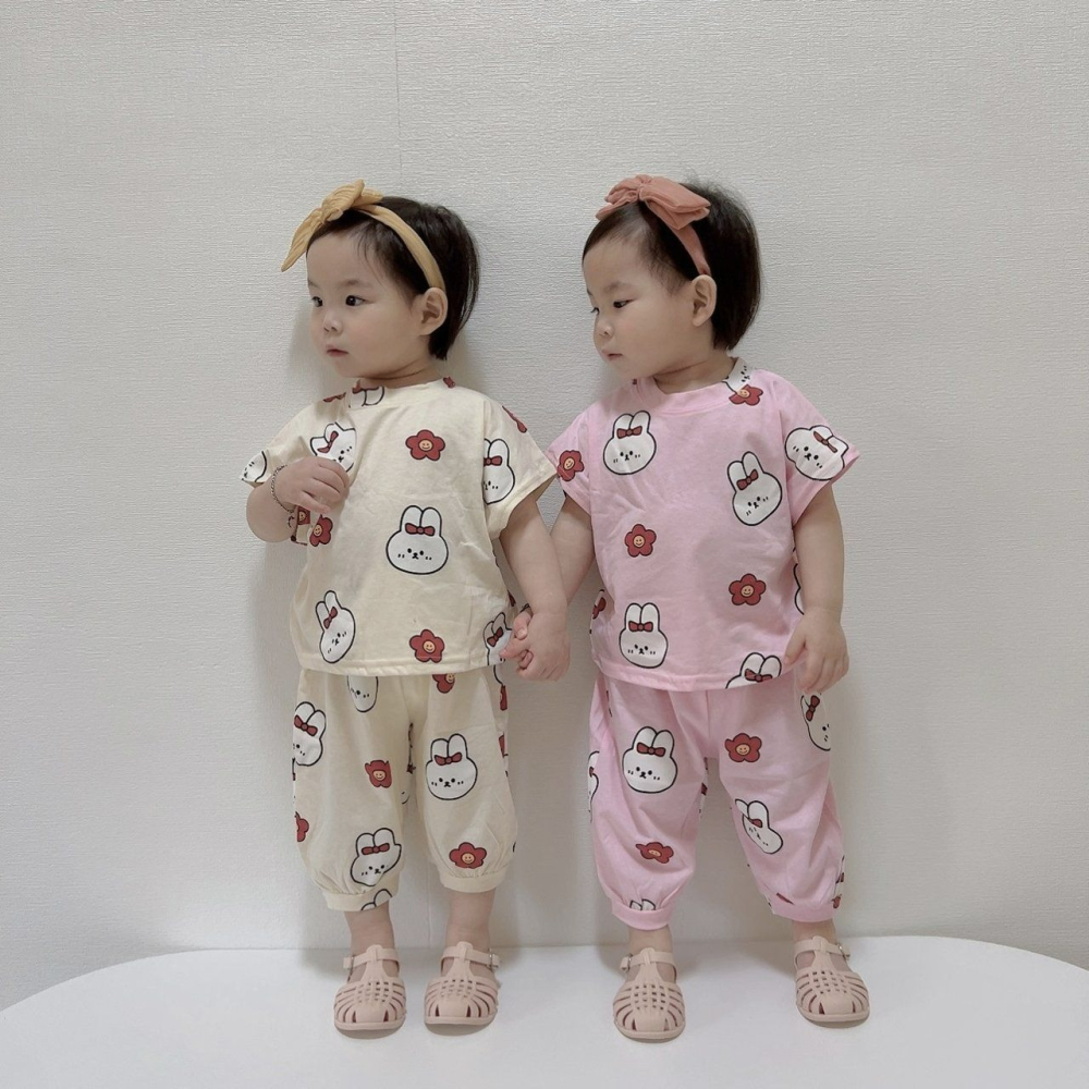 Moran 套裝 上下 모란 래빗상하-細節圖7