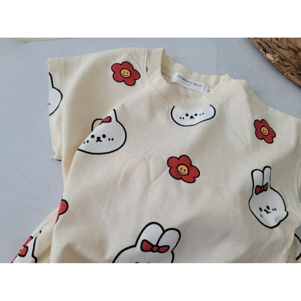 Moran 套裝 上下 모란 래빗상하-細節圖11