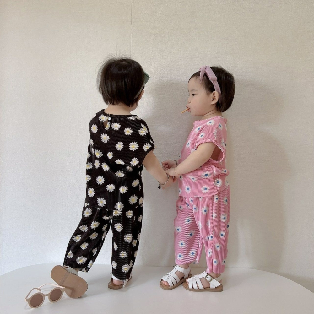 Moran 套裝 上下 모란 데이지플리츠상하-細節圖5