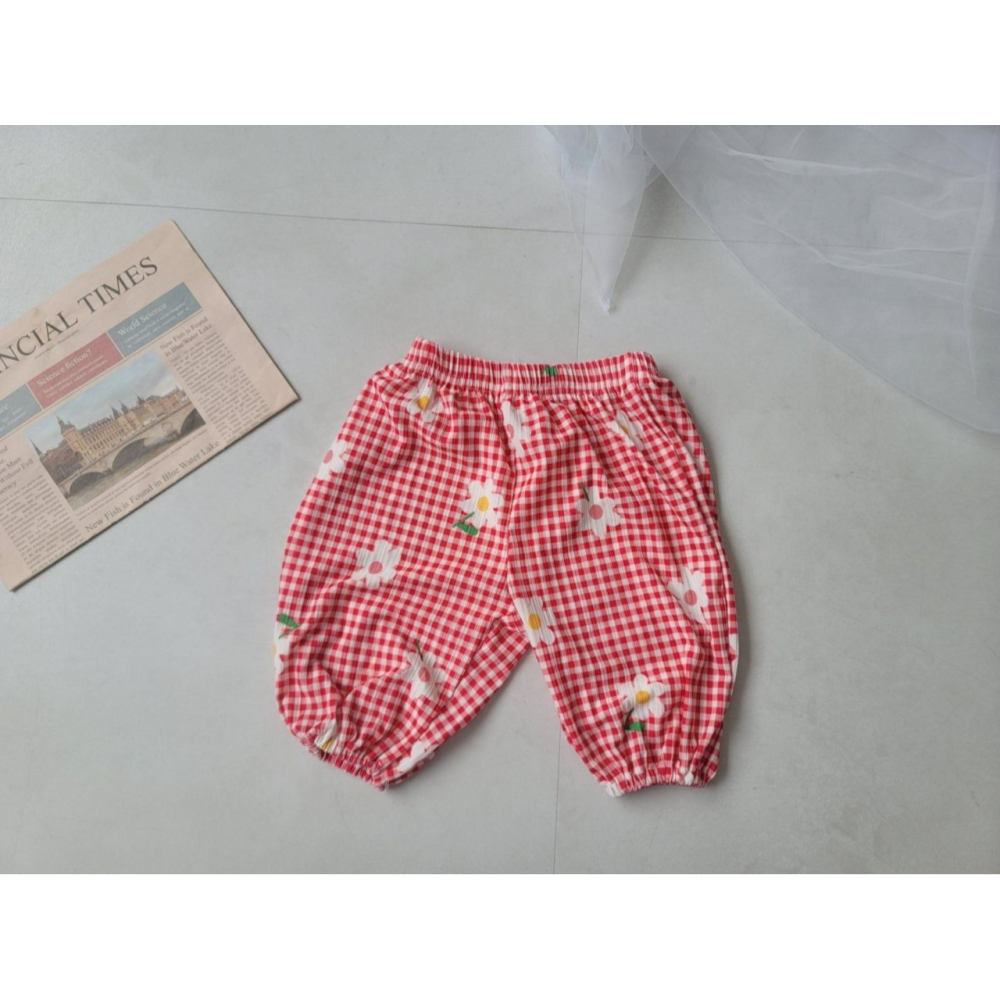 Moran 褲子 모란 데이지7부팬츠-細節圖7