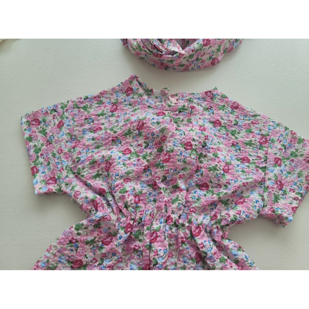 Moran 套裝 包屁衣+帽子 모란 꽃분이슈트세트-細節圖10