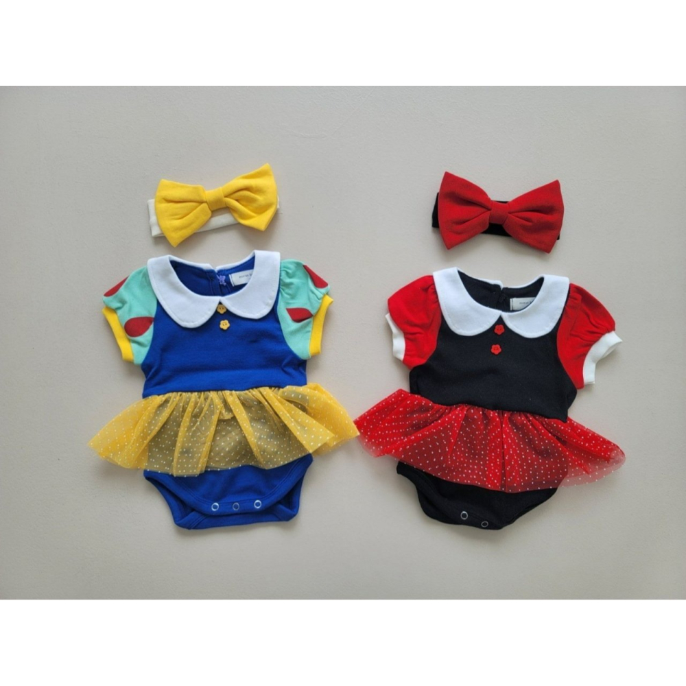 Moran 套裝 包屁衣+髮帶 모란 공주슈트세트-細節圖8