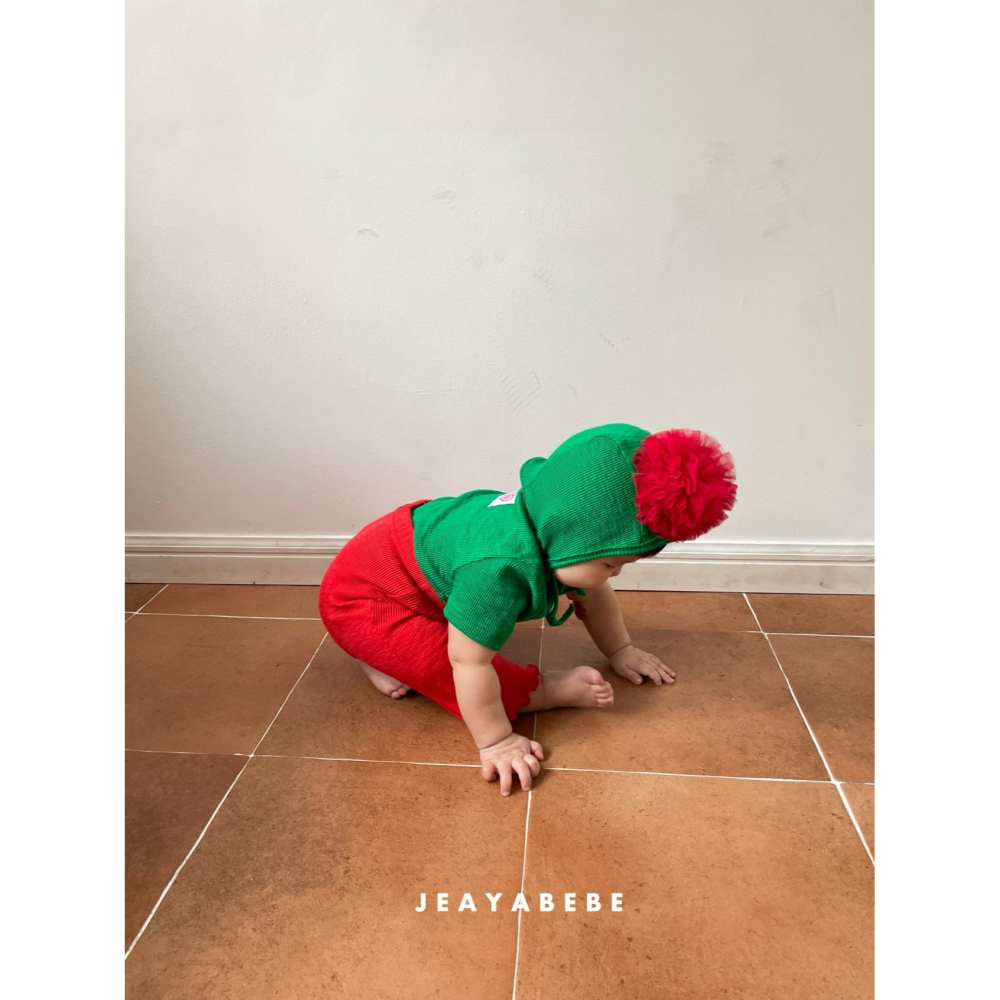 Jeaya 套裝 上下 재야 키즈카네이션세트(티셔츠+부츠컷세트)-細節圖4