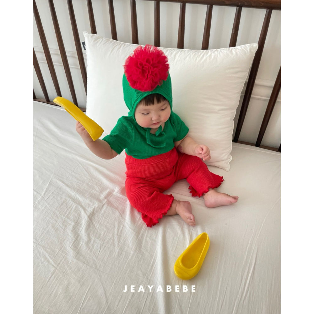 Jeaya 帽子 재야 카네이션보넷-細節圖5