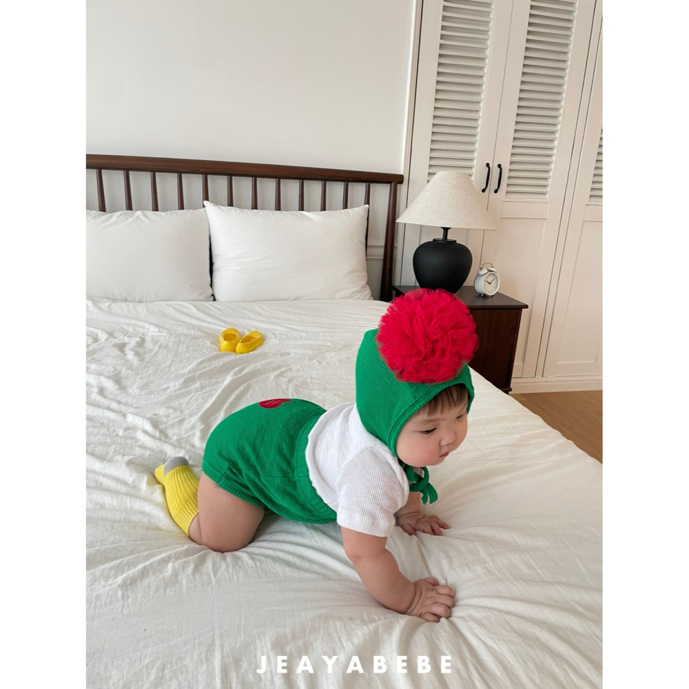 Jeaya 帽子 재야 카네이션보넷-細節圖7