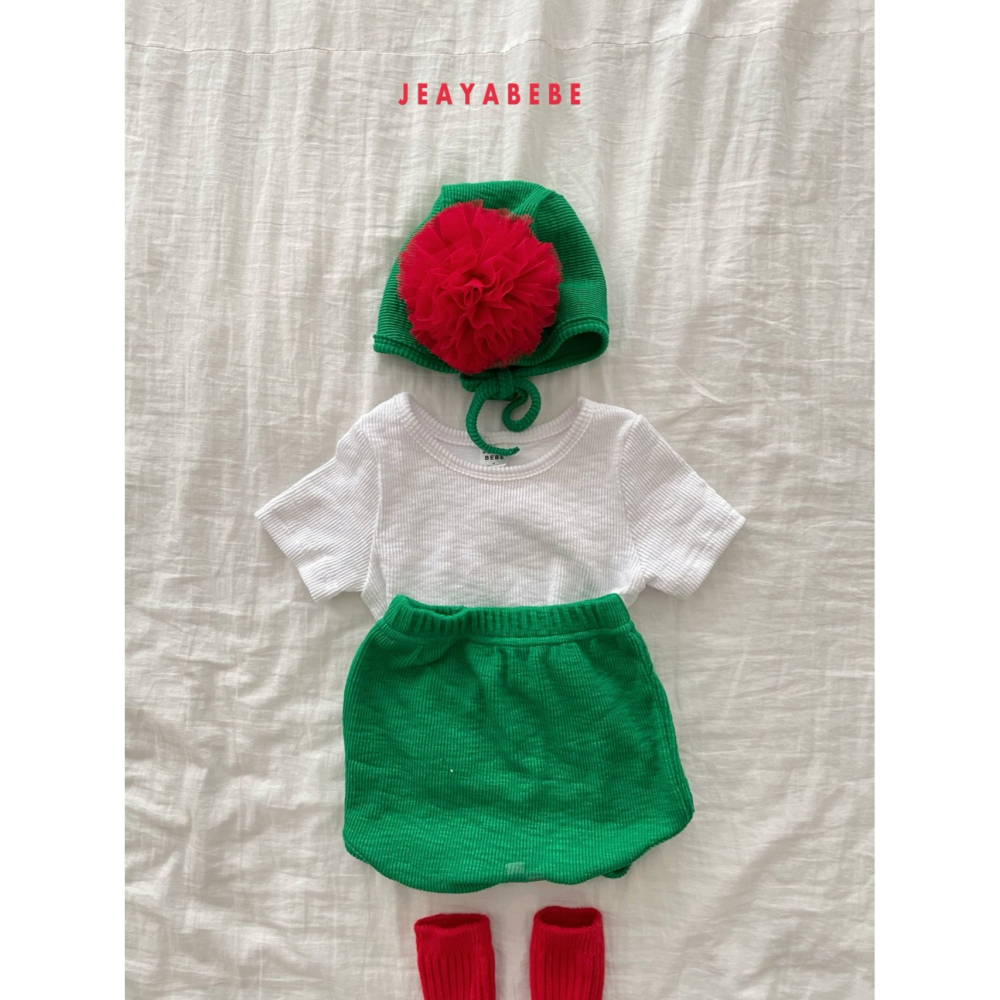 Jeaya 上衣 재야 베베기본티-細節圖2