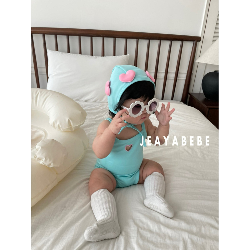 Jeaya 泳衣 含泳帽 마이미미수영복-細節圖4