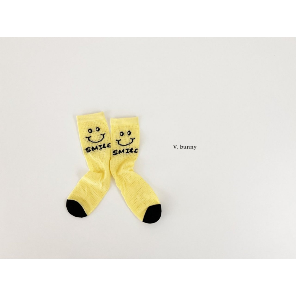 V.bunny 襪子 바닐라버니 스마일양말세트-細節圖4