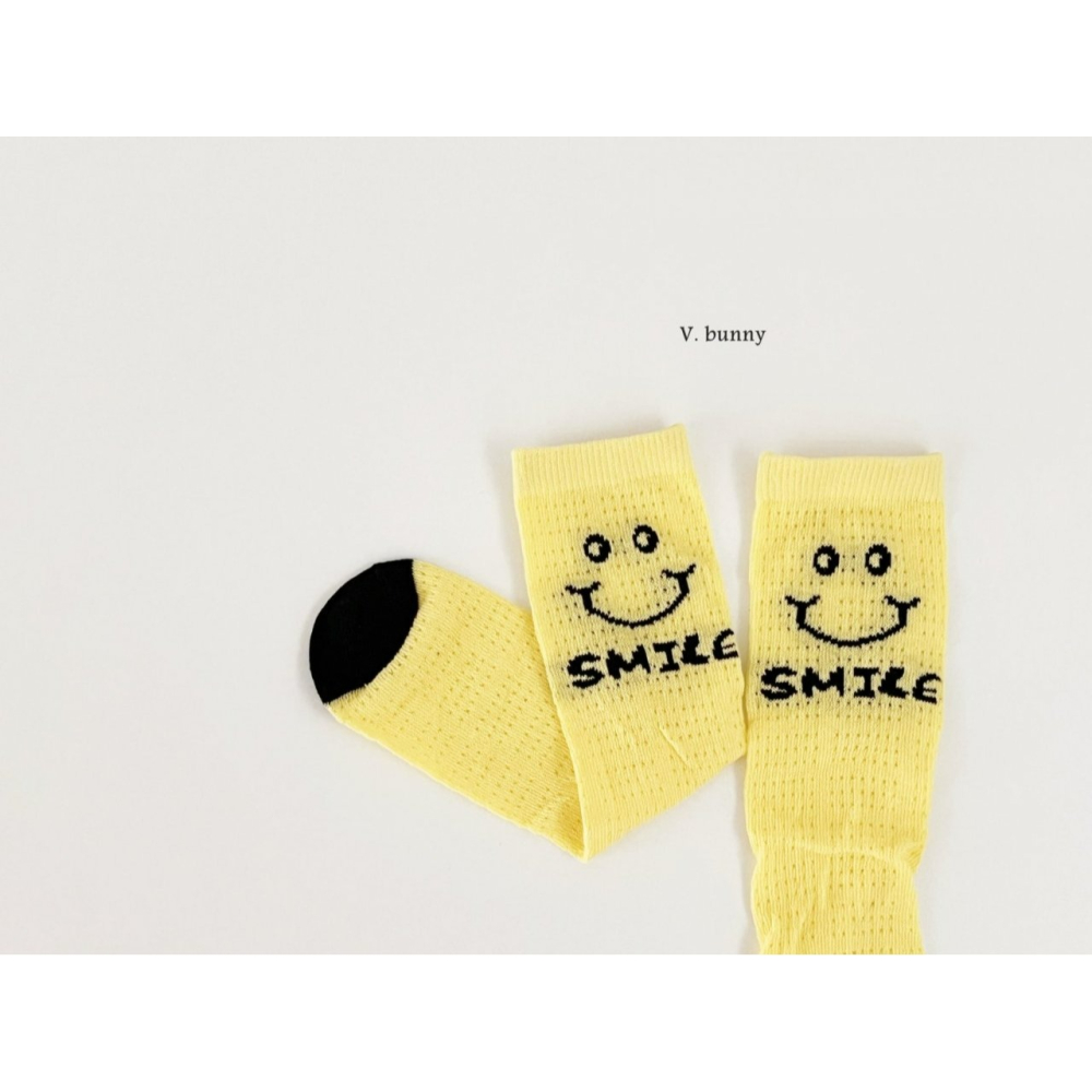 V.bunny 襪子 바닐라버니 스마일양말세트-細節圖5