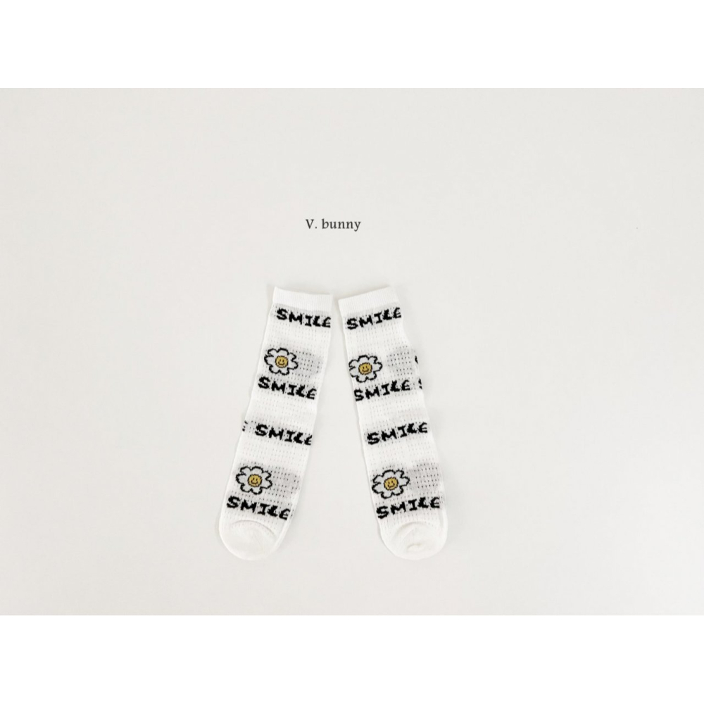 V.bunny 襪子 바닐라버니 스마일양말세트-細節圖6