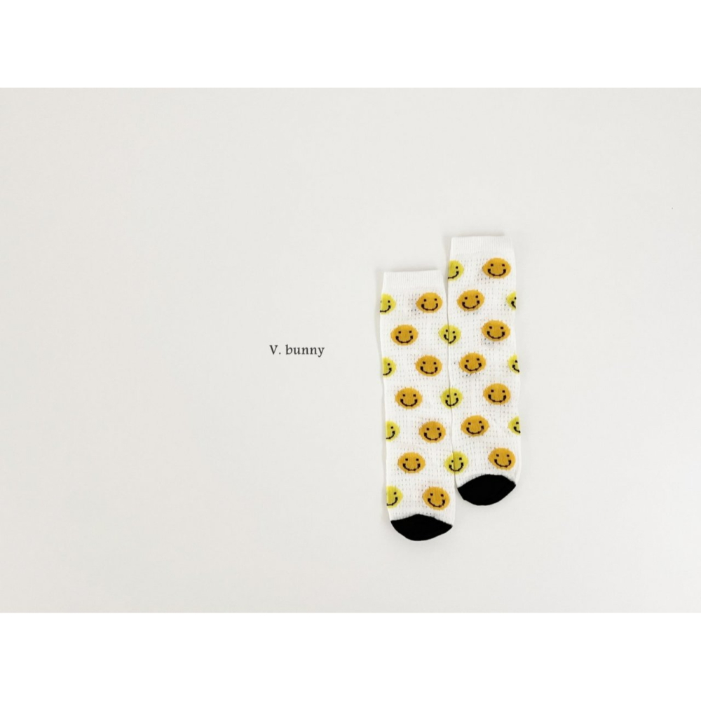 V.bunny 襪子 바닐라버니 스마일양말세트-細節圖8