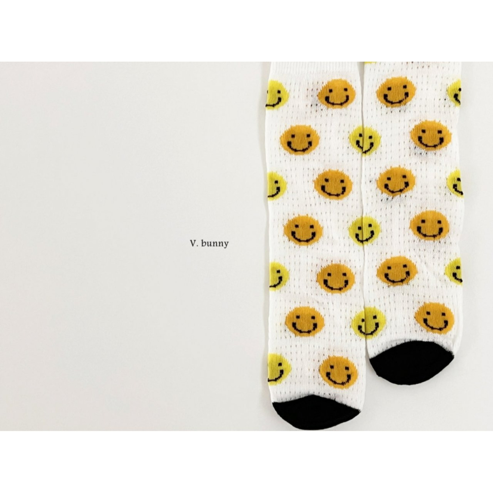 V.bunny 襪子 바닐라버니 스마일양말세트-細節圖9