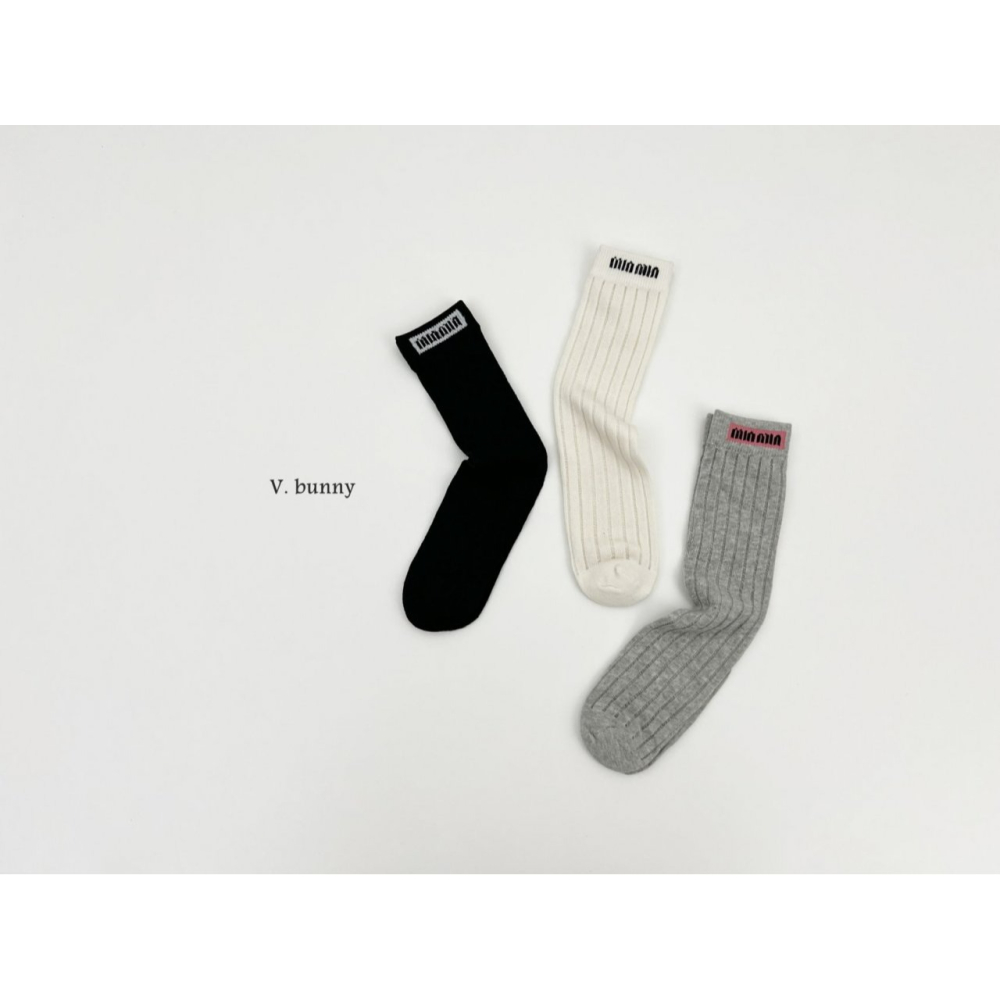 V.bunny 襪子 바닐라버니 민민양말세트-細節圖2