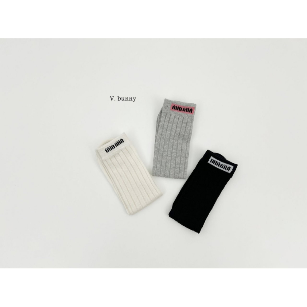 V.bunny 襪子 바닐라버니 민민양말세트-細節圖3