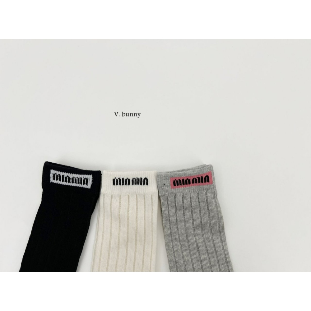 V.bunny 襪子 바닐라버니 민민양말세트-細節圖4