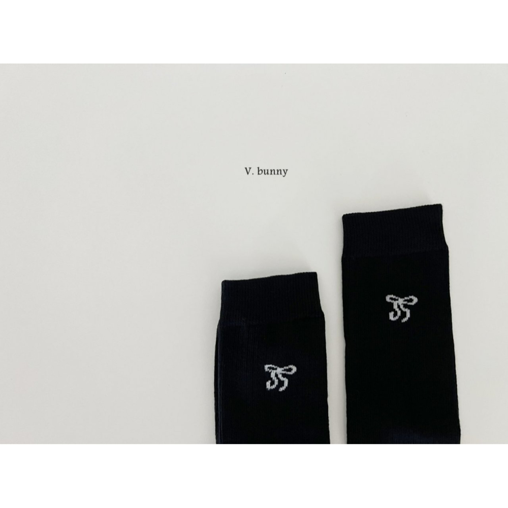 V.bunny 襪子 바닐라버니 더블리본양말세트-細節圖6