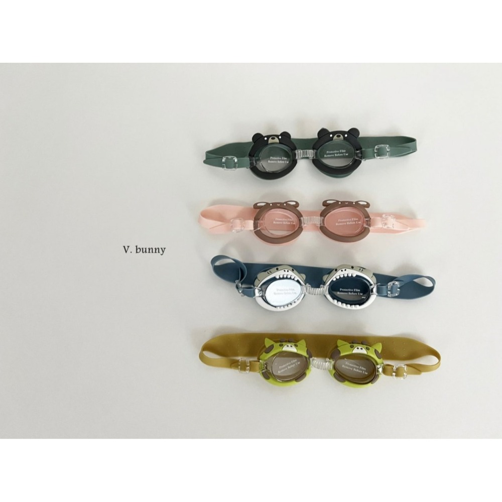 V.bunny 泳鏡 바닐라버니 동물물안경-細節圖4