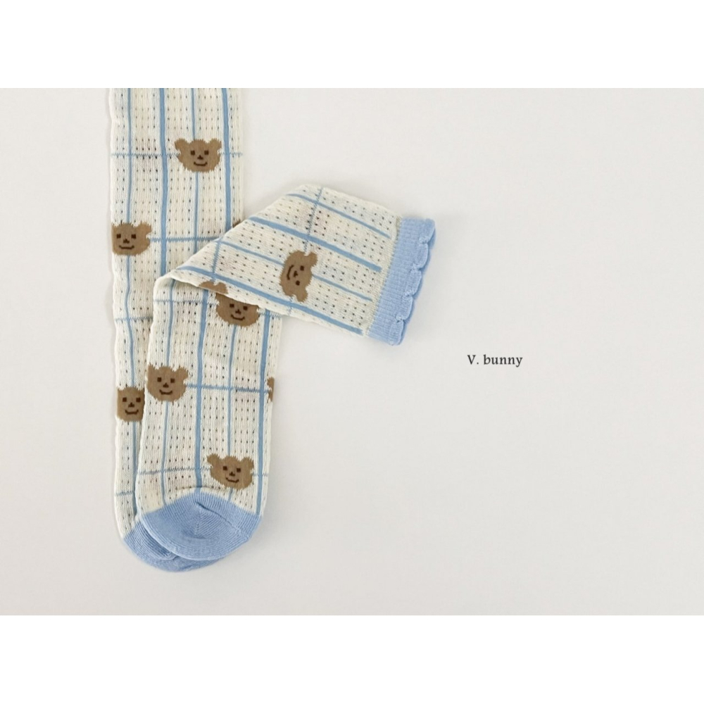 V.bunny 襪子 바닐라버니 구름곰양말세트-細節圖6