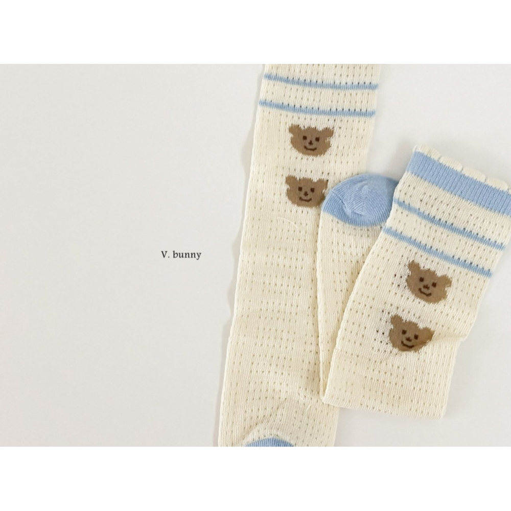 V.bunny 襪子 바닐라버니 구름곰양말세트-細節圖8