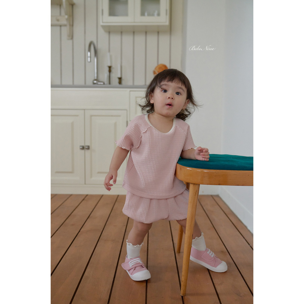 Bebenine 套裝 屁屁褲+上衣 베베나인 피크닉블루머세트-細節圖4