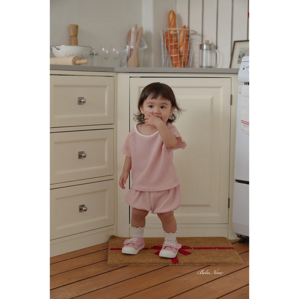 Bebenine 套裝 屁屁褲+上衣 베베나인 피크닉블루머세트-細節圖5