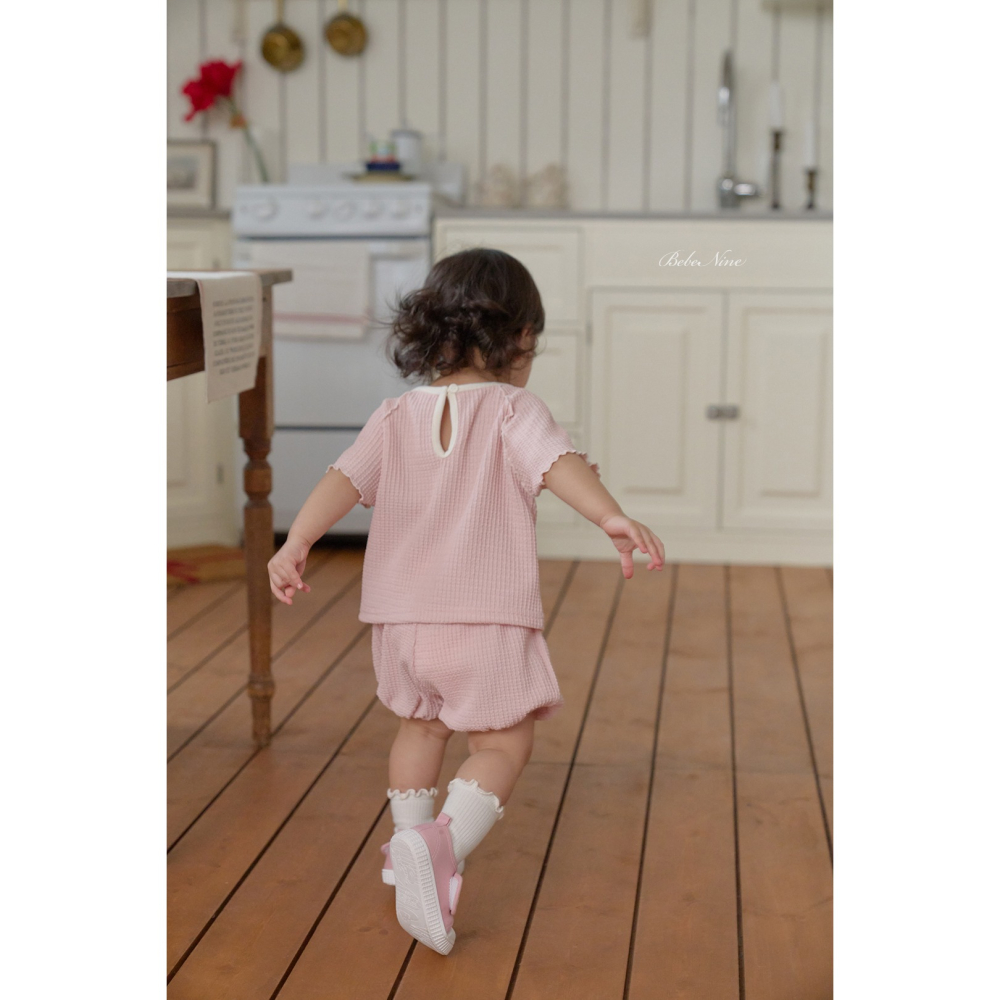 Bebenine 套裝 屁屁褲+上衣 베베나인 피크닉블루머세트-細節圖6