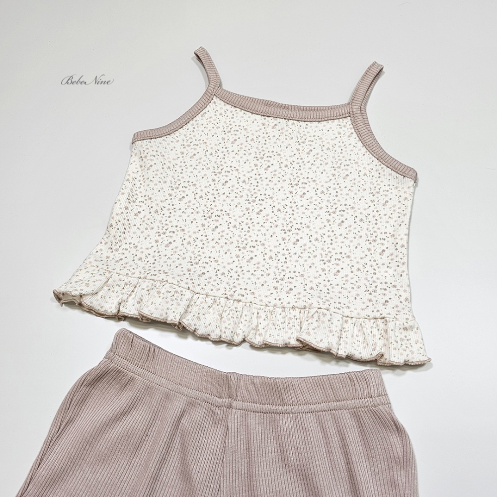 Bebenine 套裝 上下 베베나인 플로럴나시세트-細節圖9