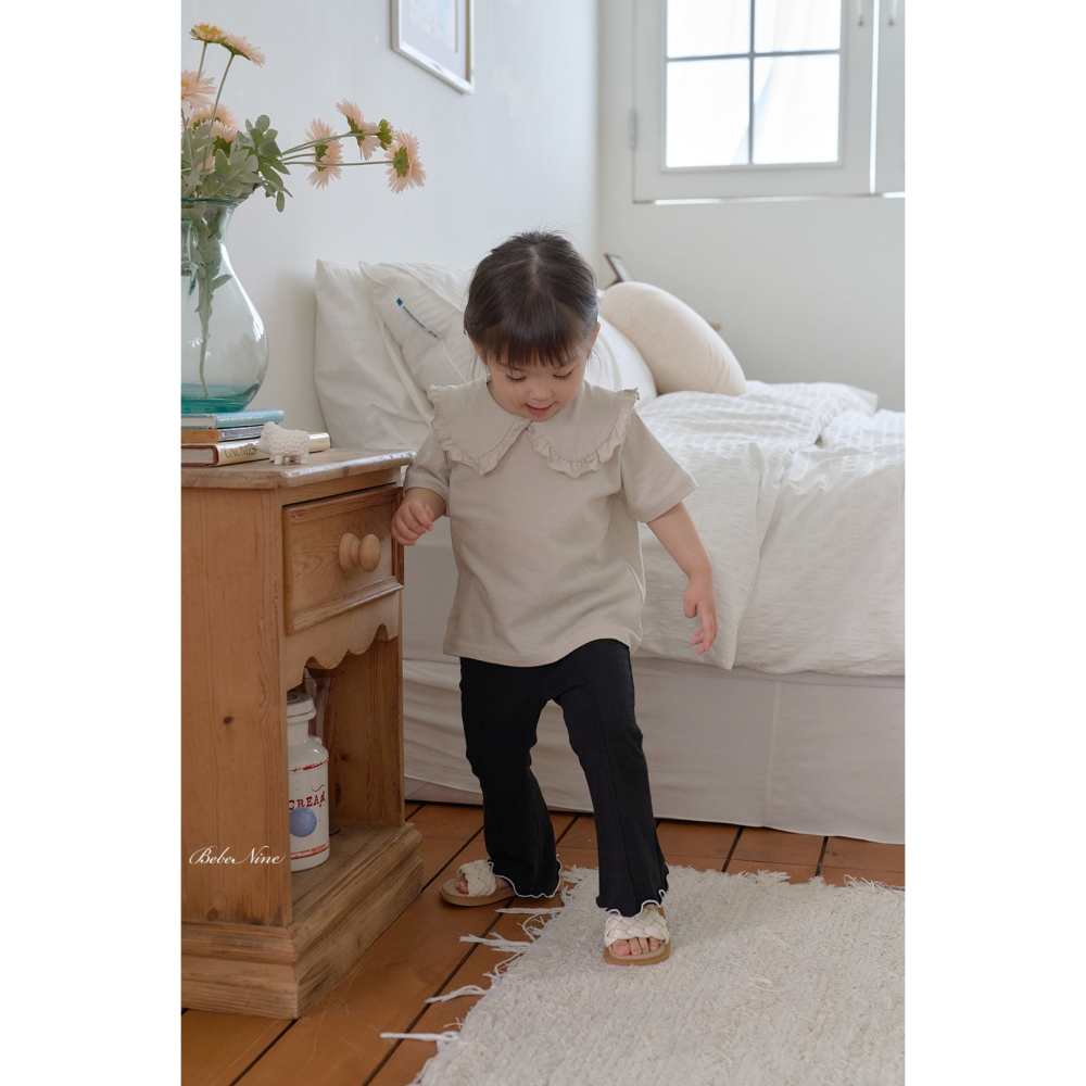 Bebenine 上衣 베베나인 프릴둥근카라티-細節圖2