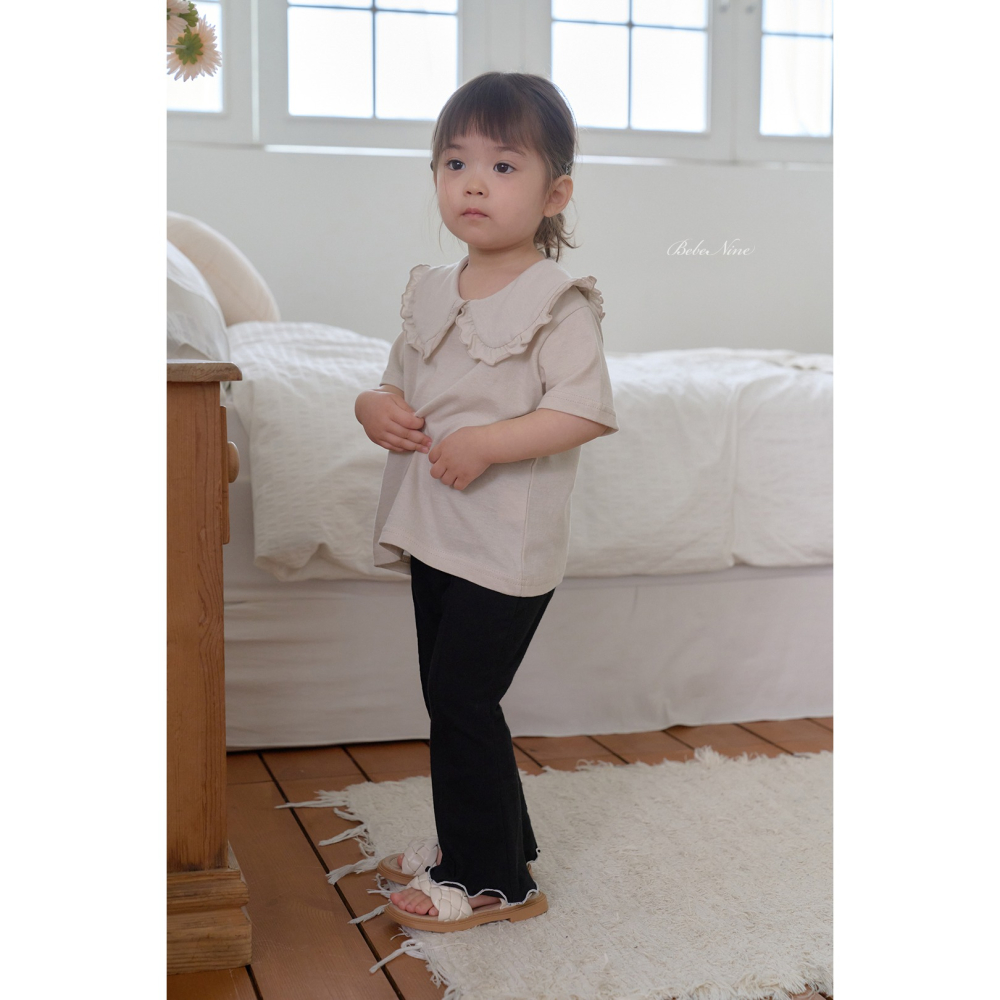 Bebenine 上衣 베베나인 프릴둥근카라티-細節圖4