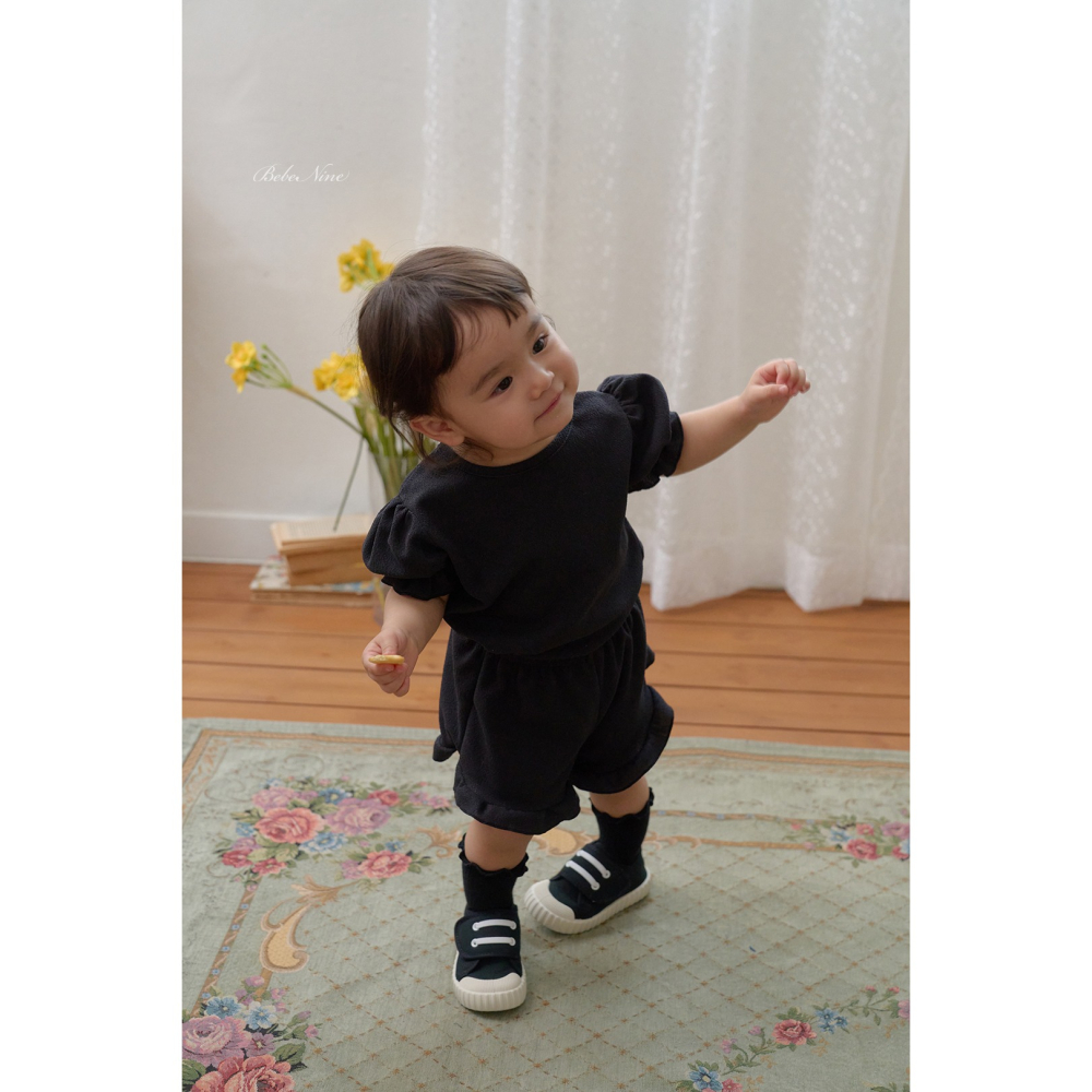 Bebenine 套裝 上下 베베나인 퍼프반바지세트-細節圖6