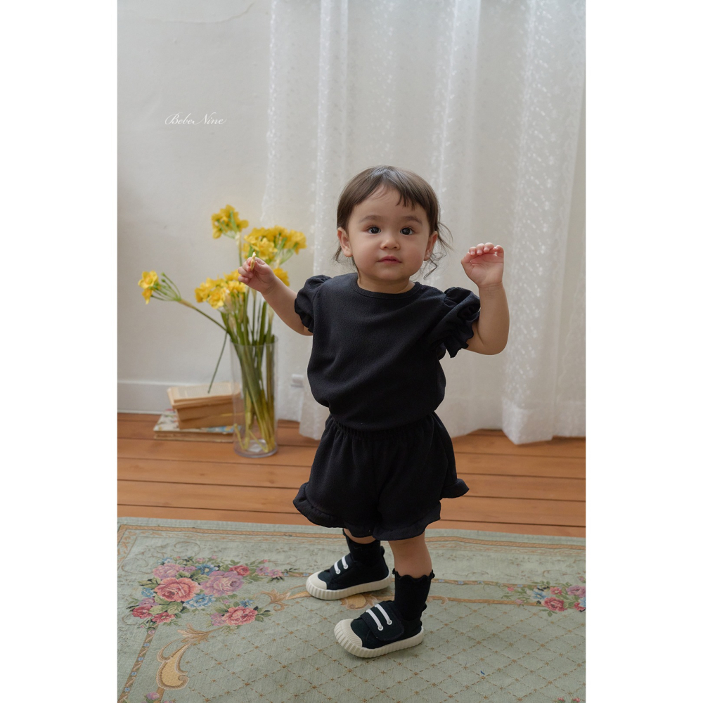 Bebenine 套裝 上下 베베나인 퍼프반바지세트-細節圖7