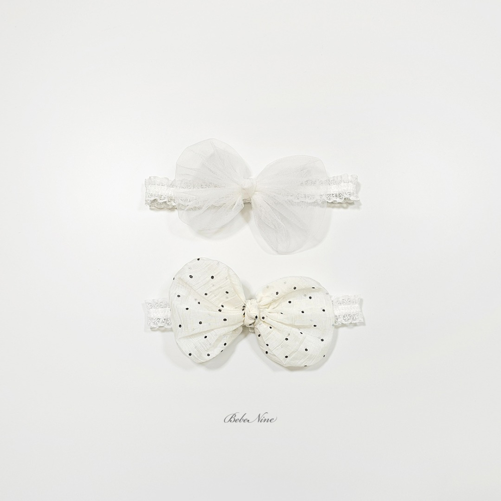 Bebenine 髮飾 베베나인 썸머리본밴드-細節圖8