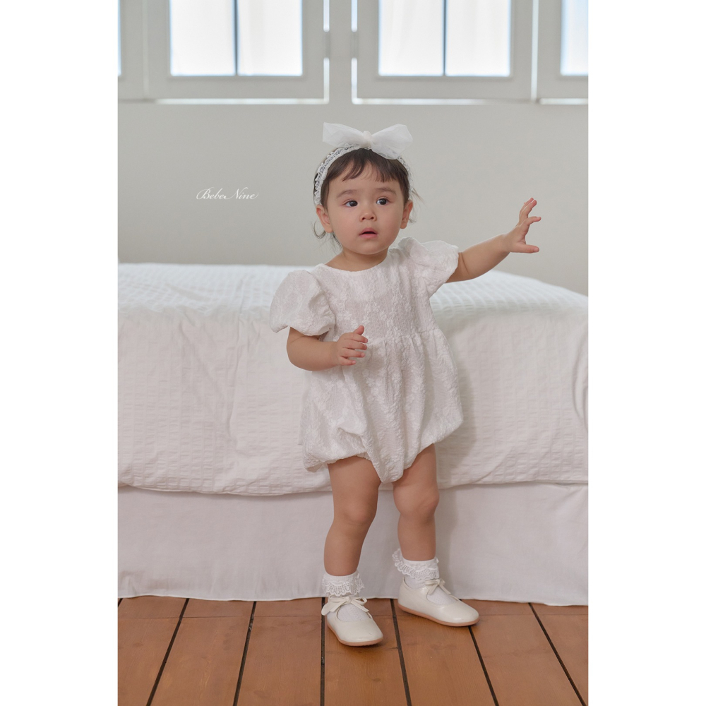 Bebenine 包屁衣 베베나인 샤인리본슈트-細節圖2