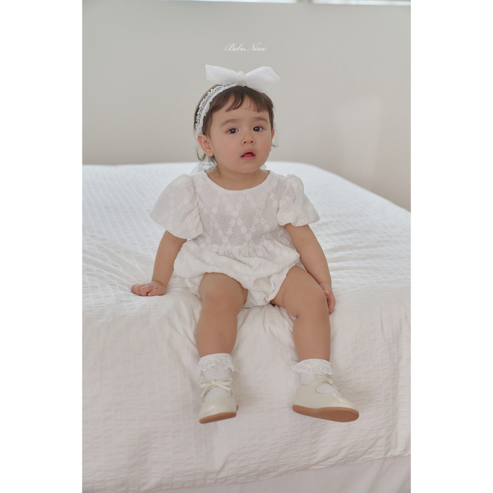 Bebenine 包屁衣 베베나인 샤인리본슈트-細節圖5