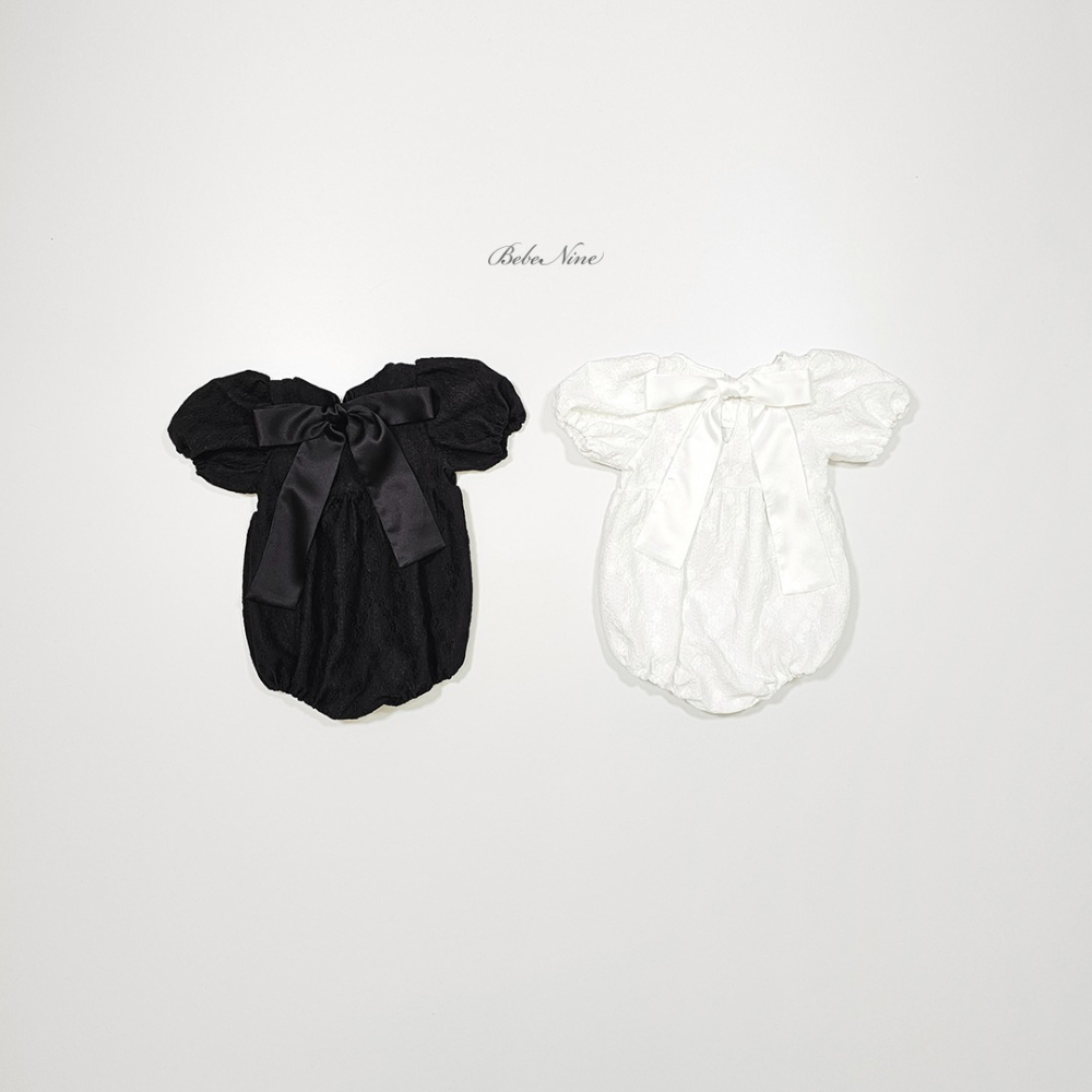 Bebenine 包屁衣 베베나인 샤인리본슈트-細節圖9