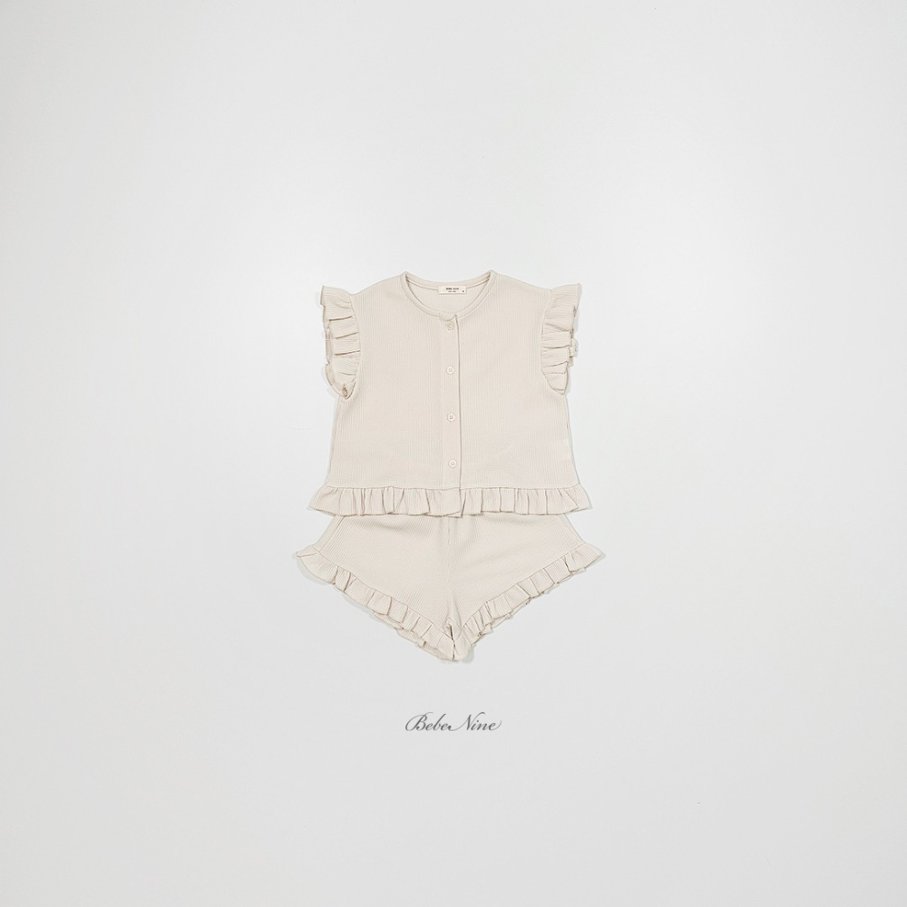 Bebenine 套裝 開襟衫+褲子 베베나인 로나가디건세트-細節圖9