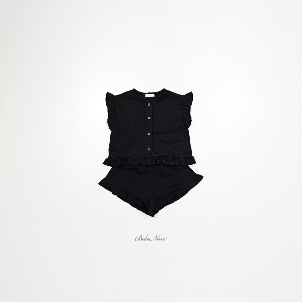 Bebenine 套裝 開襟衫+褲子 베베나인 로나가디건세트-細節圖10