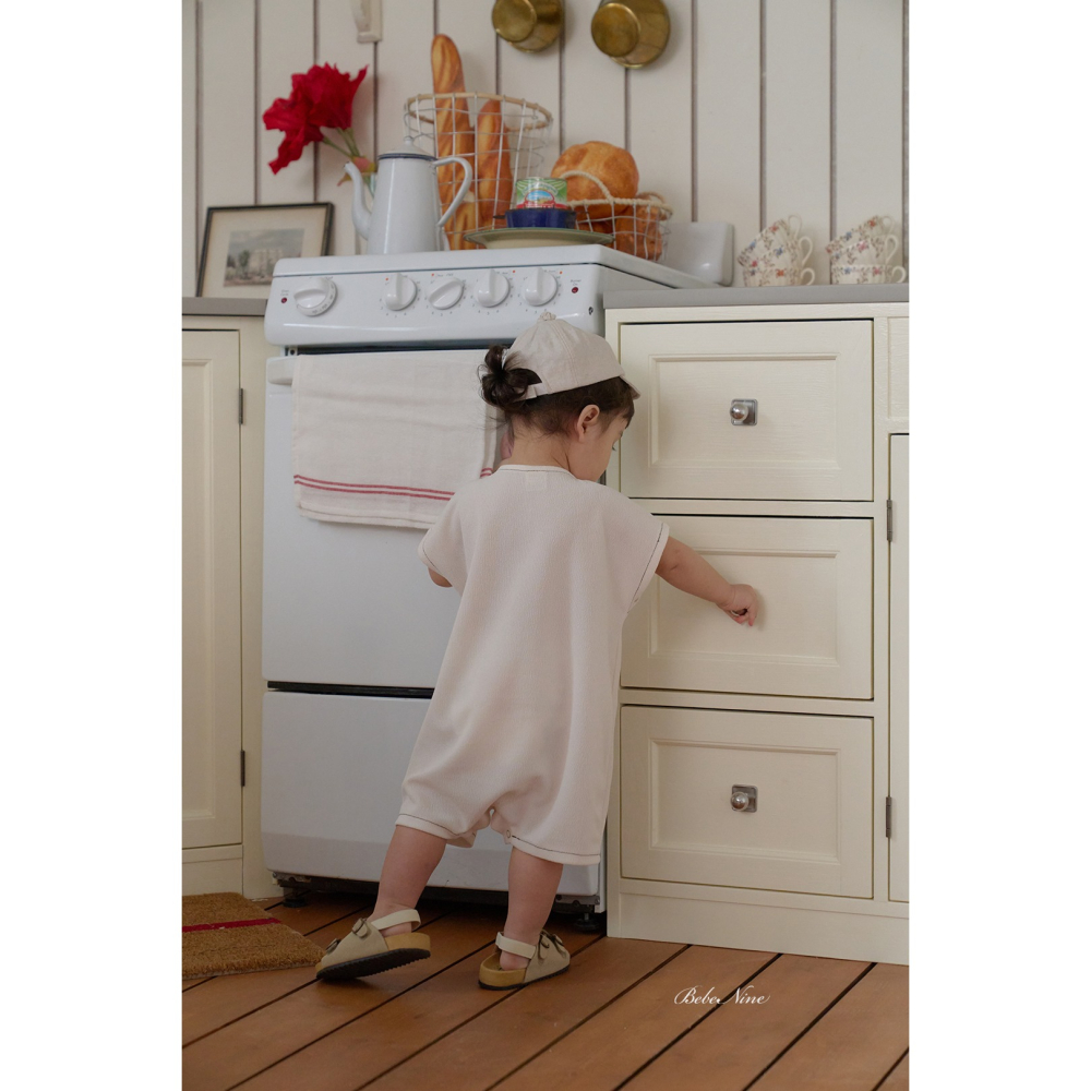 Bebenine 包屁衣 베베나인 라인포켓슈트-細節圖5